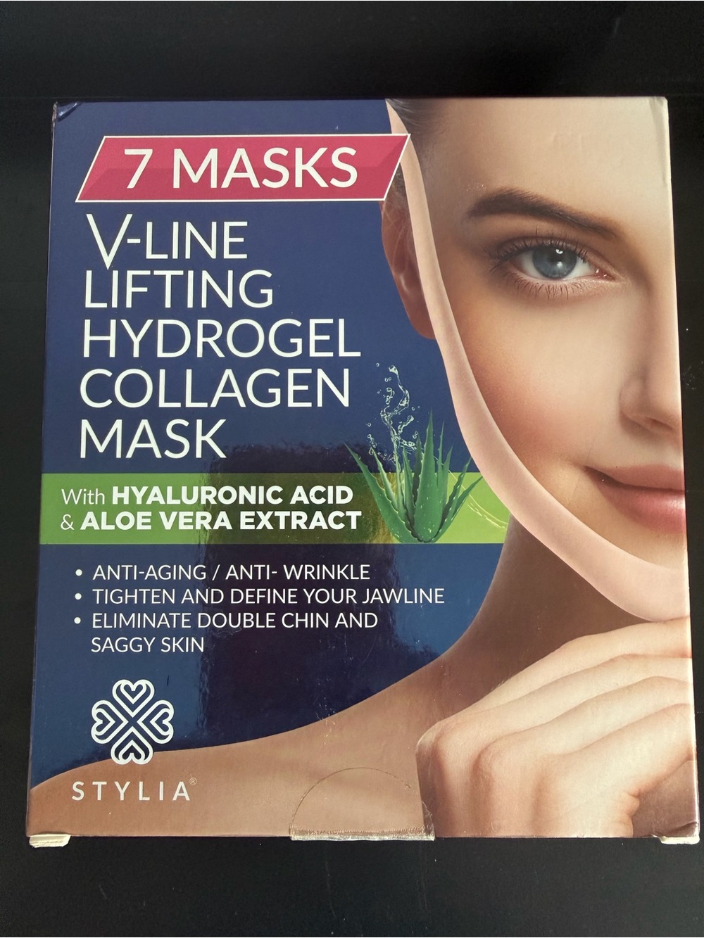 V-Line Lifting Hydrogel Collagen Mask - Hyaluronic Set of 7